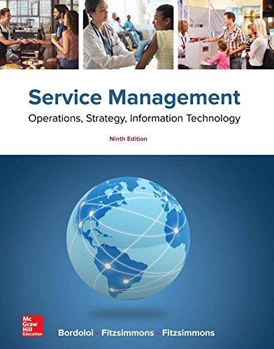 Service Management: Operations, Strategy, Information Technology - download pdf  PDF BOOK
