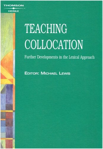 Teaching collocation Further development in lexical approach - download pdf  PDF BOOK